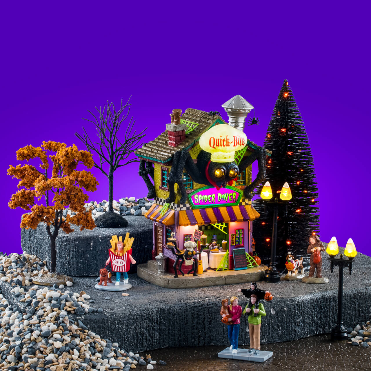 LEMAX Quick Bite Spider Diner Set #56668 # 56668